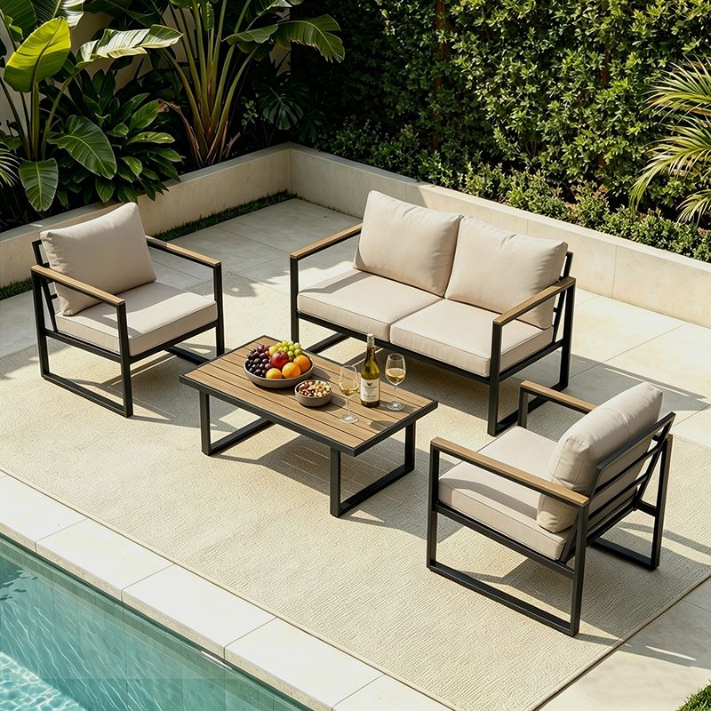 4 PC Patio Lounge Sett